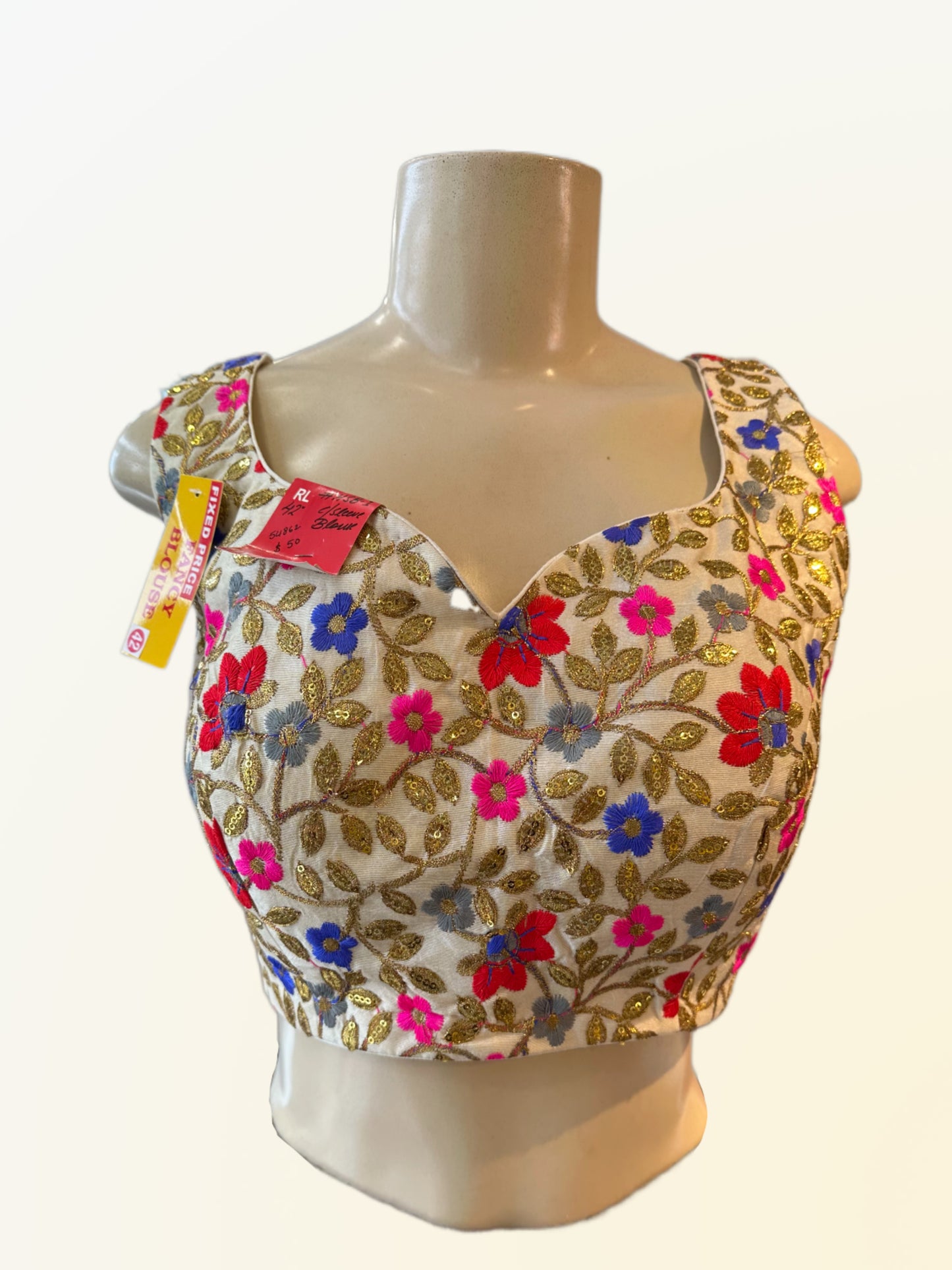 Flowery Blouse
