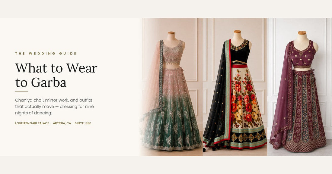 What to Wear to Garba — Chaniya Choli, Mirror Work and Movement
