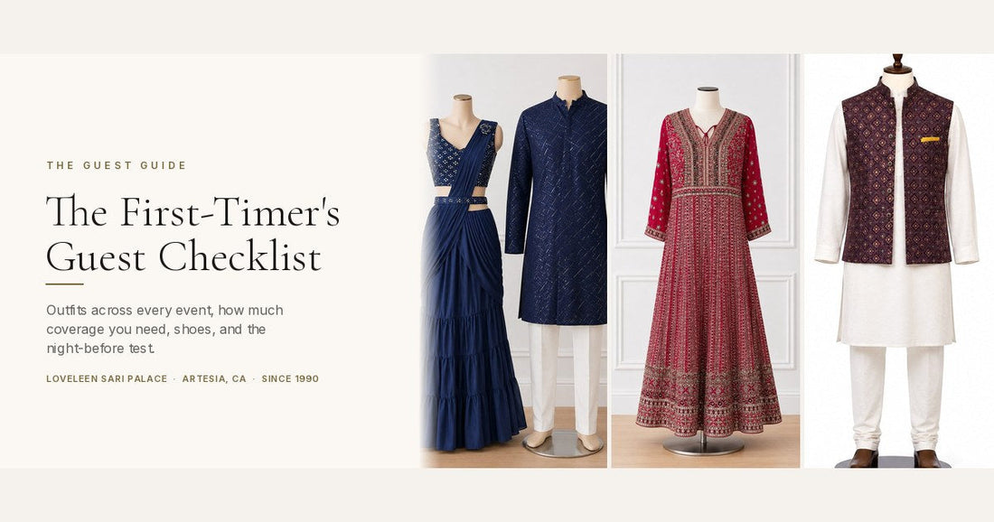 Indian Wedding Guest Checklist for First Timers