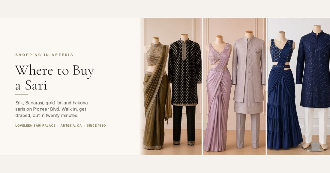 Where to Buy a Sari in Los Angeles & Orange County