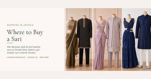 Where to Buy a Sari in Los Angeles & Orange County
