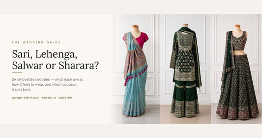 Sari, Lehenga, Salwar or Sharara? Six Silhouettes Decoded