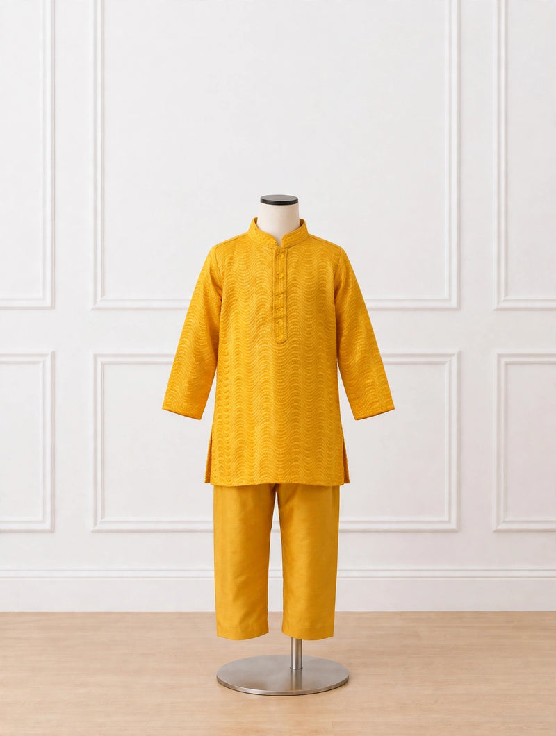 Kids Kurta Pajama for a Diwali celebration